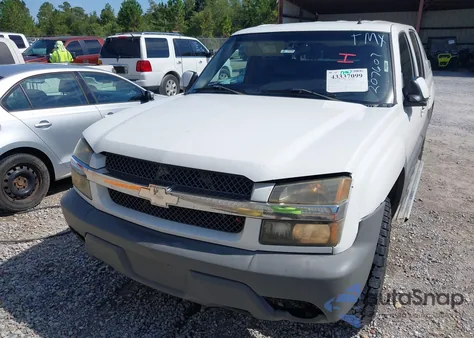 2002 Chevrolet Avalanche 1500 from USA, damaged, VIN 3GNEK13T62G207607